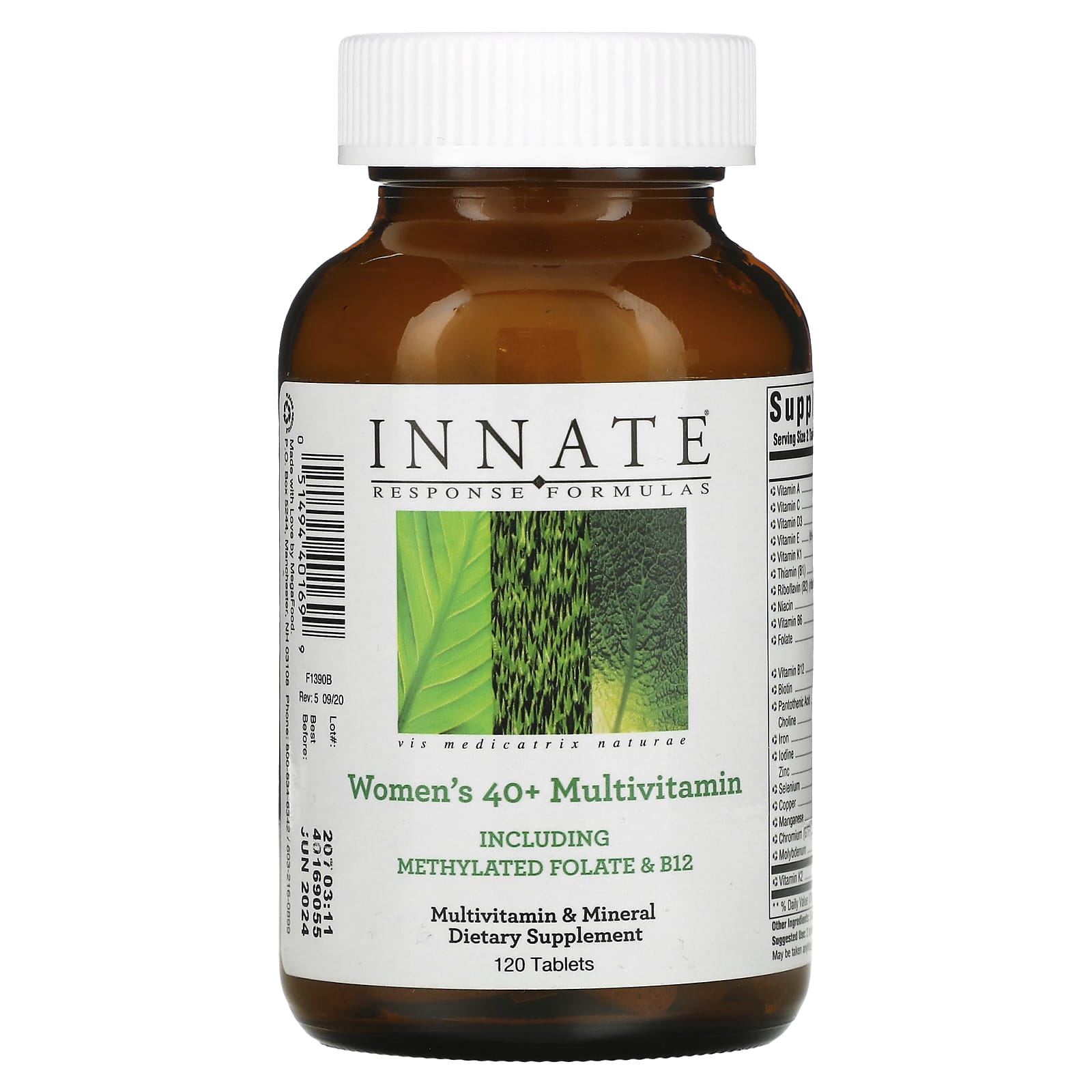 Innate Response Formulas, Women's 40+ Multivitamin, 120 Tablets UPC 051494401699 | HiLife Vitamins